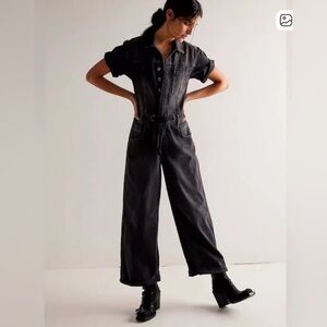 Free People Edison Wide Leg Coverall